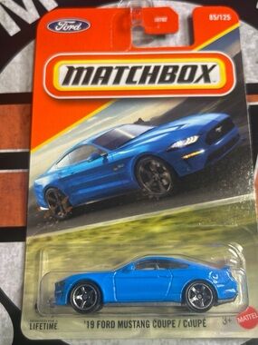 Match Kids Toy '19 Ford Mustang Coupe - Blue